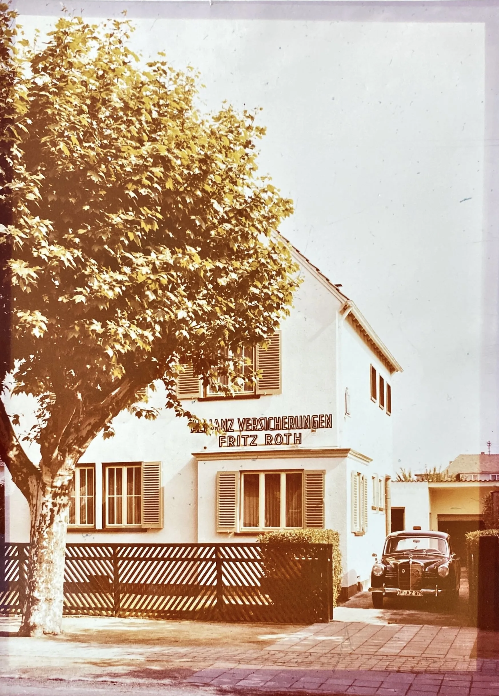 Historisches Versicherungsbüro Fritz Roth in Langen