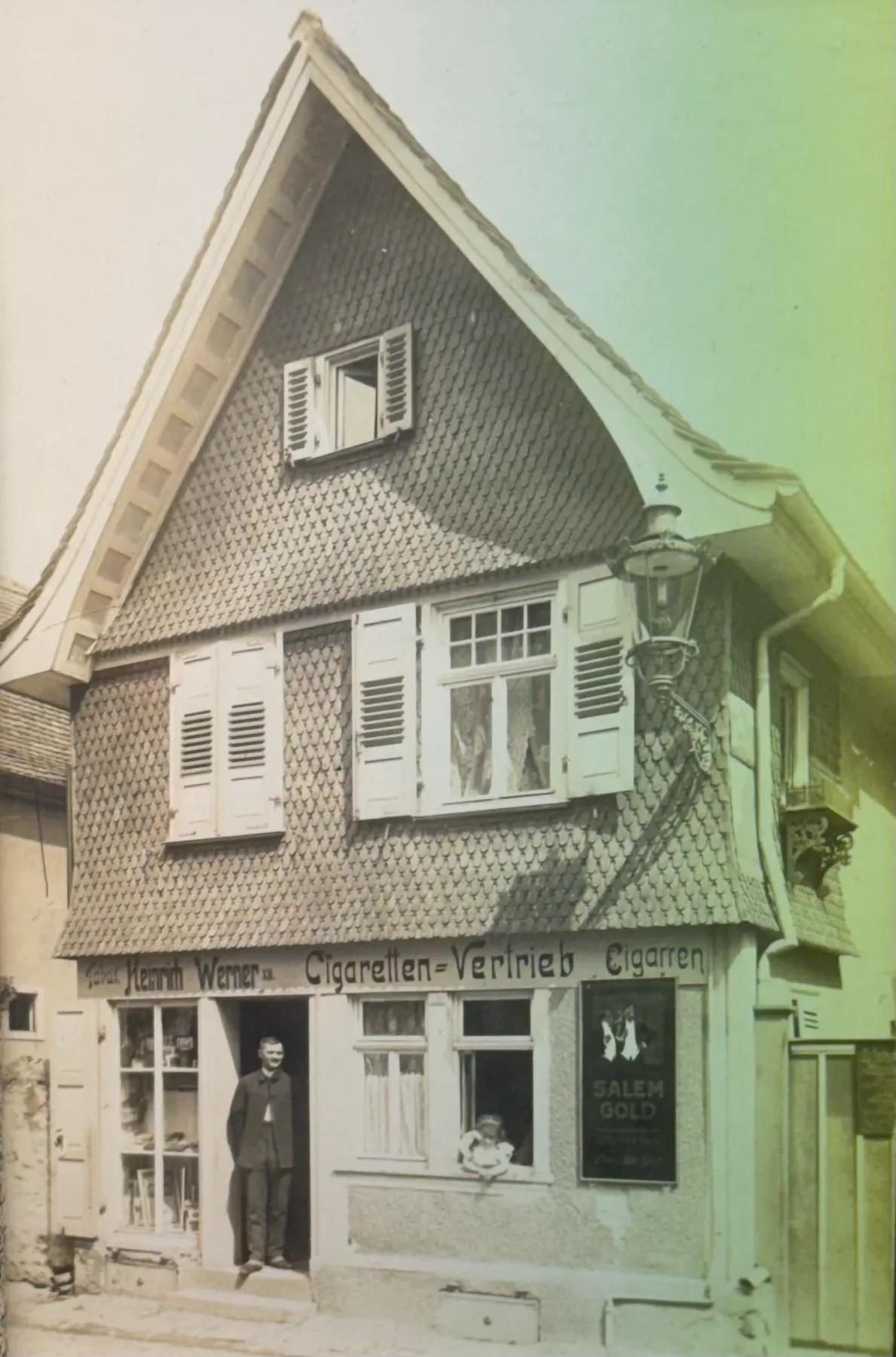 Historisches Roth-Geschäftsgebäude in Langen